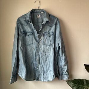 Levi Denim Button Up Shirt